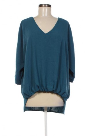 Damen Shirt Nuova Moda, Größe M, Farbe Blau, Preis 18,49 €