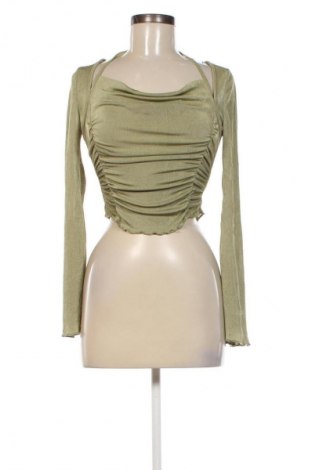 Bluză de femei SHEIN, Mărime XS, Culoare Verde, Preț 62,99 Lei