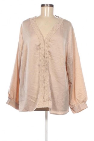 Damen Shirt SHEIN, Größe XXL, Farbe Beige, Preis 7,99 €