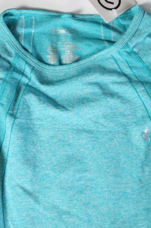 Damen Shirt Work Out, Größe XS, Farbe Blau, Preis € 8,49