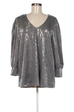 Damen Shirt Zizzi, Größe XL, Farbe Silber, Preis € 12,99