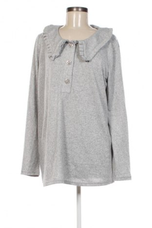 Damen Shirt Zizzi, Größe L, Farbe Grau, Preis € 27,49