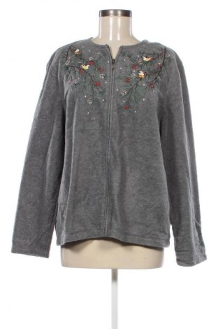 Cardigan de damă Croft & Barrow, Mărime XL, Culoare Gri, Preț 43,99 Lei