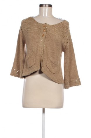 Damen Strickjacke Culture, Größe M, Farbe Beige, Preis € 20,97