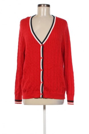 Damen Strickjacke Essentials by Tchibo, Größe XL, Farbe Rot, Preis € 8,49