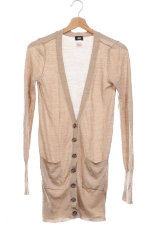 Damen Strickjacke H&M, Größe XS, Farbe Beige, Preis € 15,00