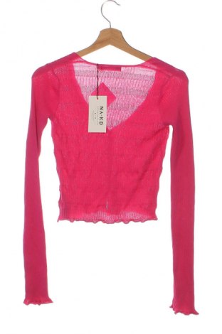 Damen Strickjacke NA-KD, Größe XXS, Farbe Rosa, Preis 33,99 €