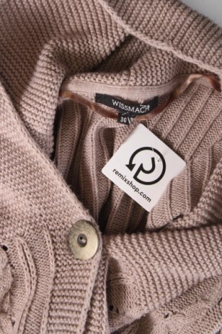 Damen Strickjacke Wissmach, Größe S, Farbe Beige, Preis € 5,99