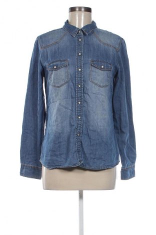 Damenbluse Bershka, Größe L, Farbe Blau, Preis 8,49 €