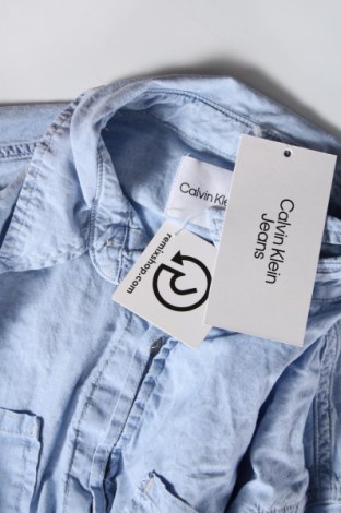 Дамска риза Calvin Klein Jeans, Размер S, Цвят Син, Цена 165,49 лв.