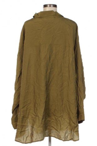 Dámska košeľa  H&M, Veľkosť 4XL, Farba Zelená, Cena  13,95 €