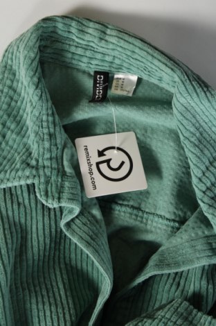 Cămașă de femei H&M Divided, Mărime M, Culoare Verde, Preț 104,98 Lei