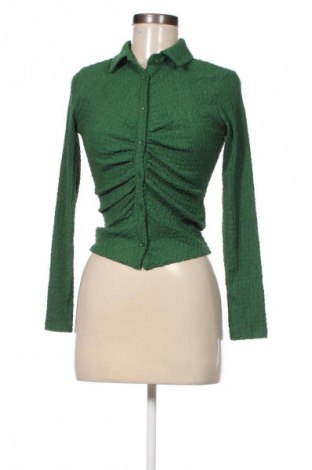 Cămașă de femei Stradivarius, Mărime S, Culoare Verde, Preț 33,99 Lei