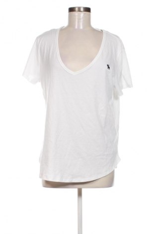 Damen T-Shirt Abercrombie & Fitch, Größe XL, Farbe Weiß, Preis 8,99 €