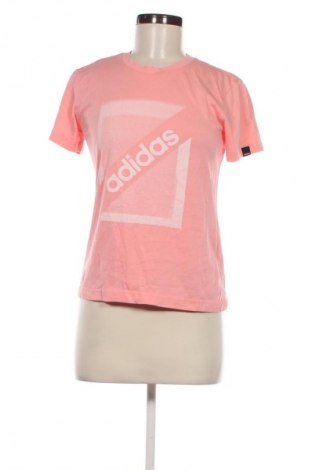 Γυναικείο t-shirt Adidas, Μέγεθος S, Χρώμα Ρόζ , Τιμή 10,99 €