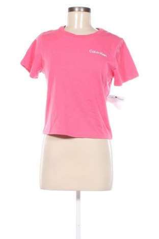 Damen T-Shirt Calvin Klein, Größe M, Farbe Rosa, Preis 22,99 €