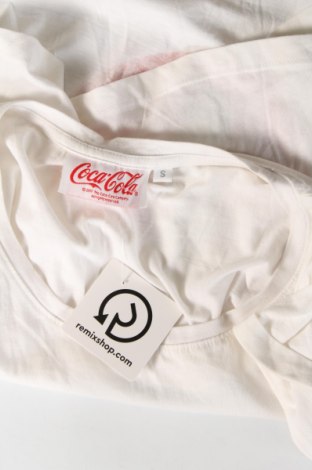 Damski T-shirt Coca Cola, Rozmiar S, Kolor Biały, Cena 22,99 zł