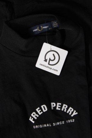 Дамска тениска Fred Perry, Размер S, Цвят Черен, Цена 40,00 лв.