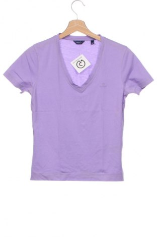 Damen T-Shirt Gant, Größe XS, Farbe Lila, Preis € 10,99