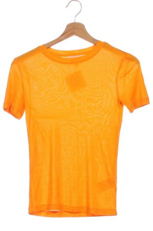 Damski T-shirt H&M, Rozmiar XS, Kolor Pomarańczowy, Cena 23,99 zł