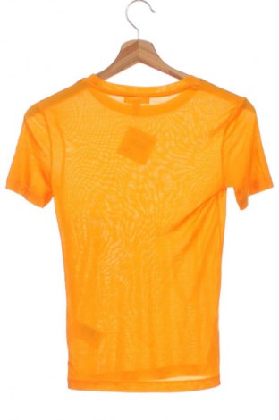 Damski T-shirt H&M, Rozmiar XS, Kolor Pomarańczowy, Cena 23,99 zł