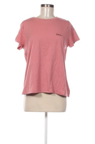 Γυναικείο t-shirt H&M Divided, Μέγεθος XL, Χρώμα Ρόζ , Τιμή 7,49 €