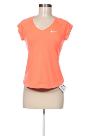 Damen T-Shirt Nike, Größe S, Farbe Orange, Preis 17,49 €