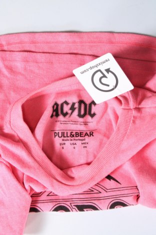 Damen T-Shirt Pull&Bear, Größe S, Farbe Rosa, Preis € 6,49