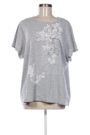 Γυναικείο t-shirt Sonoma, Μέγεθος 3XL, Χρώμα Γκρί, Τιμή 5,99 €