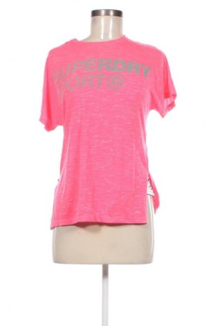 Damski T-shirt Superdry, Rozmiar S, Kolor Różowy, Cena 52,99 zł