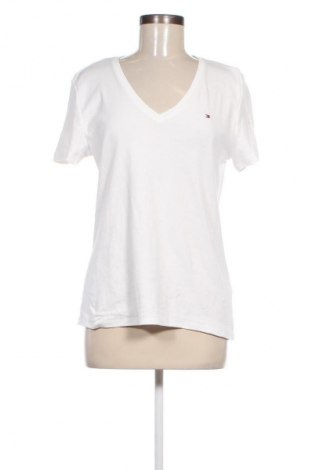 Γυναικείο t-shirt Tommy Hilfiger, Μέγεθος XL, Χρώμα Λευκό, Τιμή 35,99 €