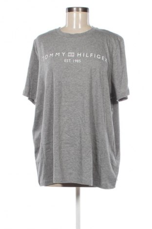 Γυναικείο t-shirt Tommy Hilfiger, Μέγεθος XXL, Χρώμα Γκρί, Τιμή 50,99 €