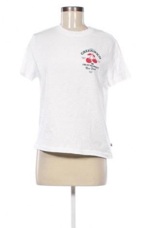 Γυναικείο t-shirt Tommy Jeans, Μέγεθος M, Χρώμα Λευκό, Τιμή 50,99 €