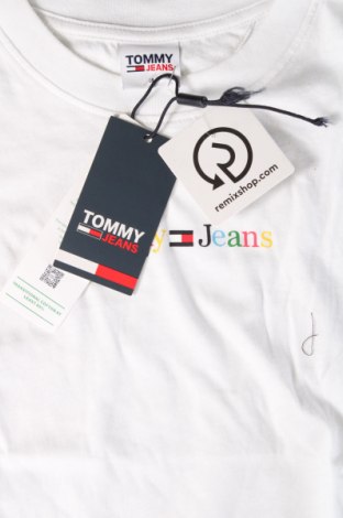 Γυναικείο t-shirt Tommy Jeans, Μέγεθος M, Χρώμα Λευκό, Τιμή 50,99 €