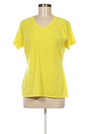 Damen T-Shirt Under Armour, Größe L, Farbe Gelb, Preis € 8,49