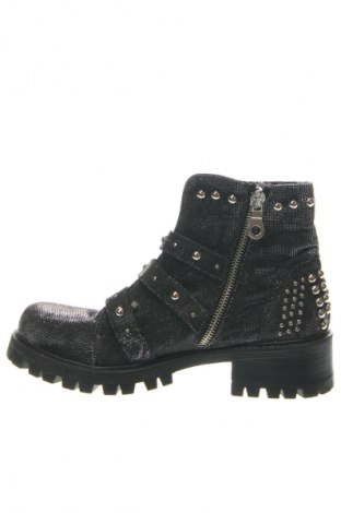 Damen Stiefeletten, Größe 37, Farbe Silber, Preis € 24,46