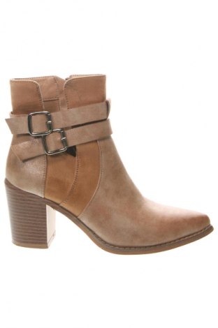 Damen Stiefeletten, Größe 38, Farbe Beige, Preis € 15,99