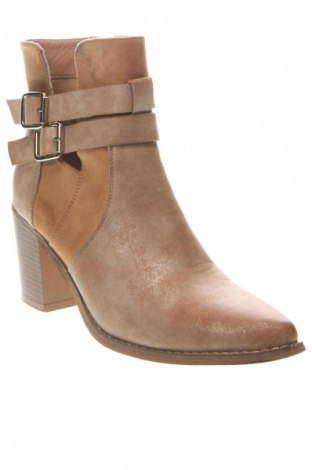 Damen Stiefeletten, Größe 38, Farbe Beige, Preis € 15,99