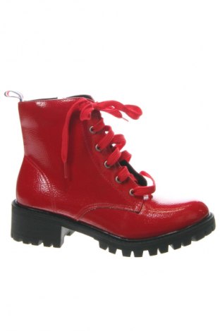 Damen Stiefeletten Ambellis, Größe 37, Farbe Rot, Preis € 32,00