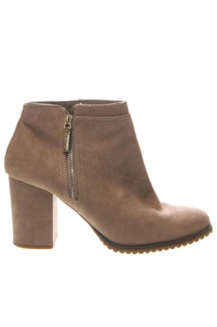 Damen Stiefeletten Bershka, Größe 41, Farbe Beige, Preis 16,49 €