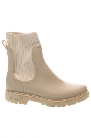 Damen Stiefeletten Mustang, Größe 39, Farbe Beige, Preis 19,49 €