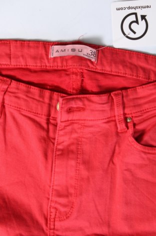 Damen Jeans Amisu, Größe M, Farbe Rot, Preis 10,49 €