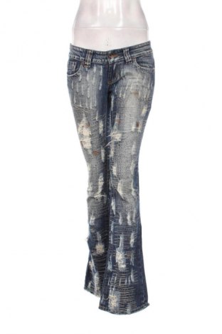 Damskie jeansy Crazy Age, Rozmiar M, Kolor Niebieski, Cena 66,99 zł