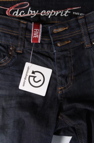 Damskie jeansy Edc By Esprit, Rozmiar L, Kolor Niebieski, Cena 46,99 zł