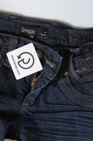 Damskie jeansy Groggy, Rozmiar XS, Kolor Niebieski, Cena 46,99 zł