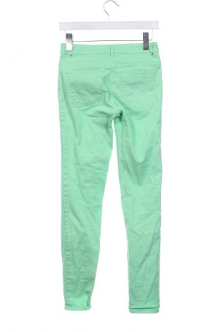 Damskie jeansy H&M, Rozmiar XS, Kolor Zielony, Cena 26,99 zł