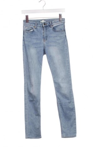 Damskie jeansy H&M, Rozmiar XS, Kolor Niebieski, Cena 36,99 zł