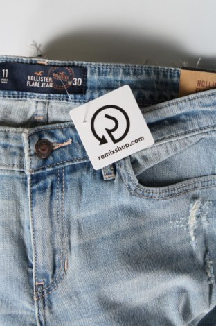 Damskie jeansy Hollister, Rozmiar L, Kolor Niebieski, Cena 153,99 zł