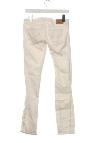 Damskie jeansy Hollister, Rozmiar S, Kolor Biały, Cena 37,99 zł