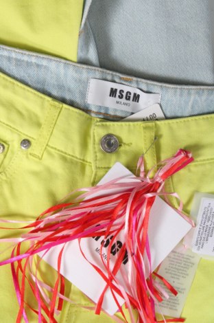 Damskie jeansy MSGM, Rozmiar XS, Kolor Zielony, Cena 1 177,99 zł